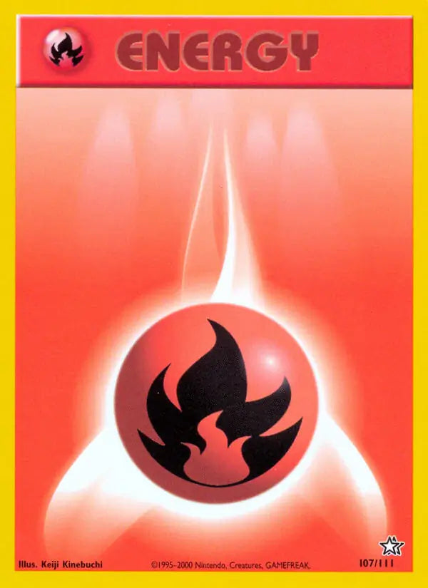 Fire Energy 107/111 Neo Genesis [Unlimited]