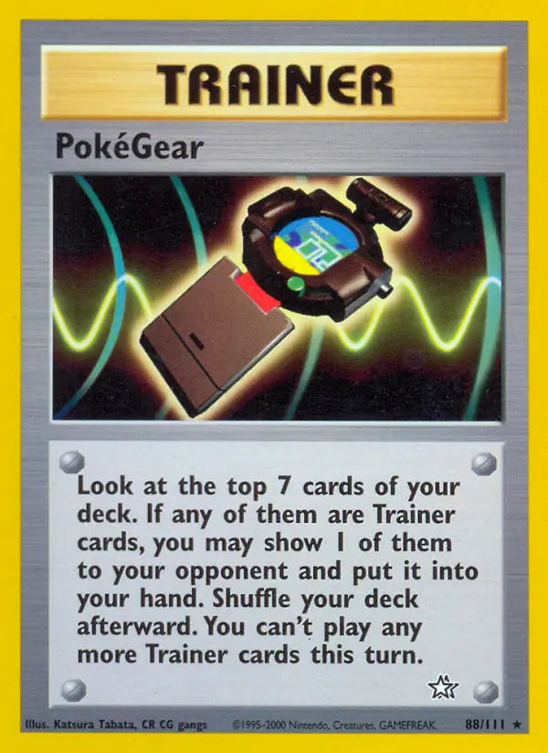 PokeGear 088/111 Neo Genesis [Unlimited]