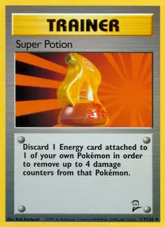 Super Potion 117/130 Base Set 2
