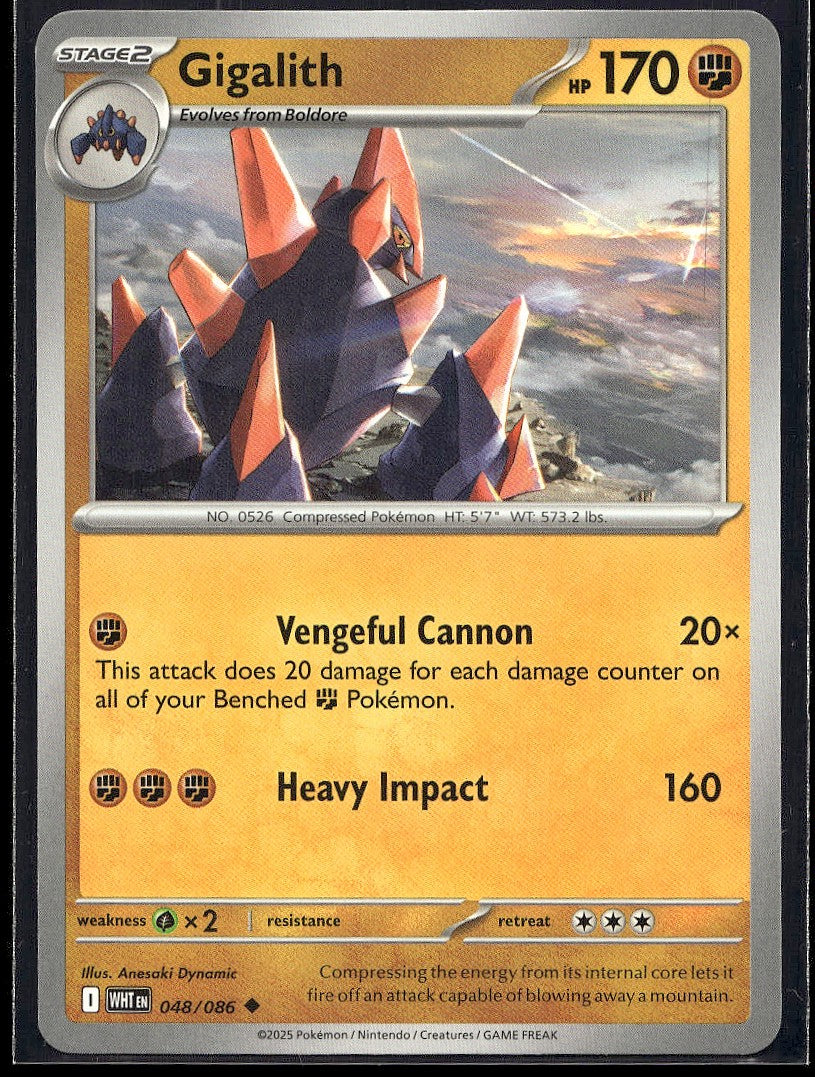 Gigalith 048/086 SV: White Flare LP