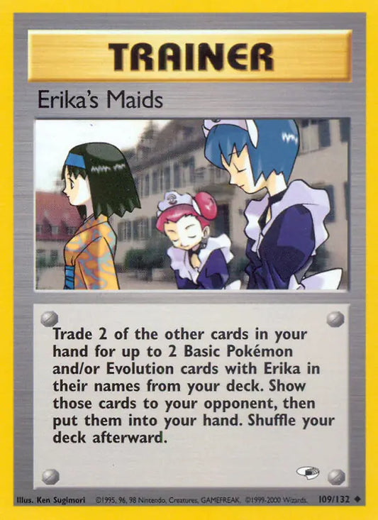 Erika's Maids 109/132 Gym Heroes [Unlimited]