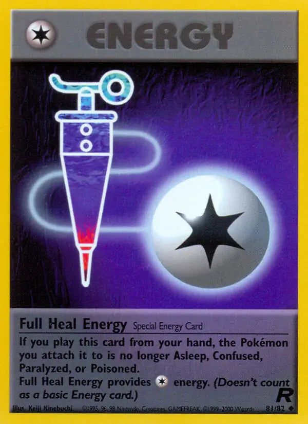 Full Heal Energy 81/82 Team Rocket