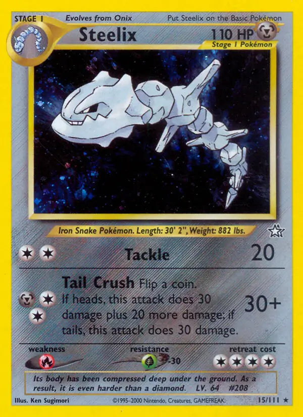 Steelix 015/111 Neo Genesis [Unlimited]