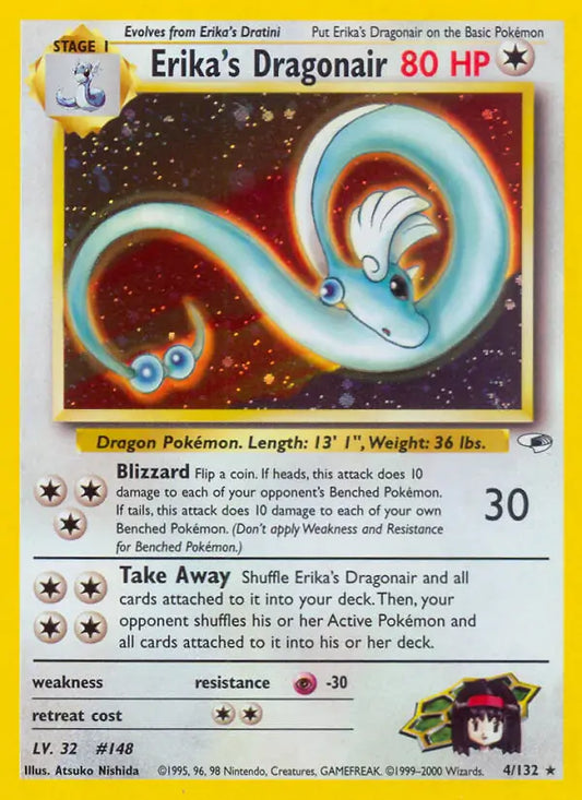 Erika's Dragonair 004/132 Gym Heroes [Unlimited]