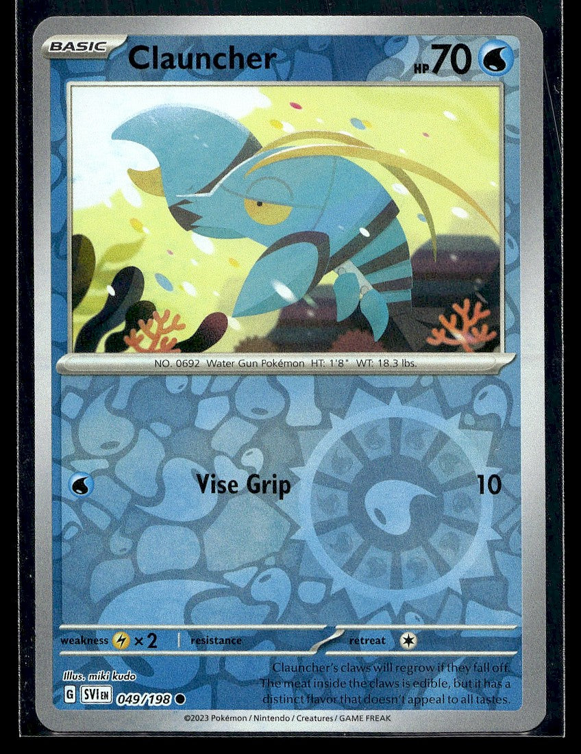 Clauncher - 049/198 SV01: Scarlet & Violet Base Set Reverse Holo LP