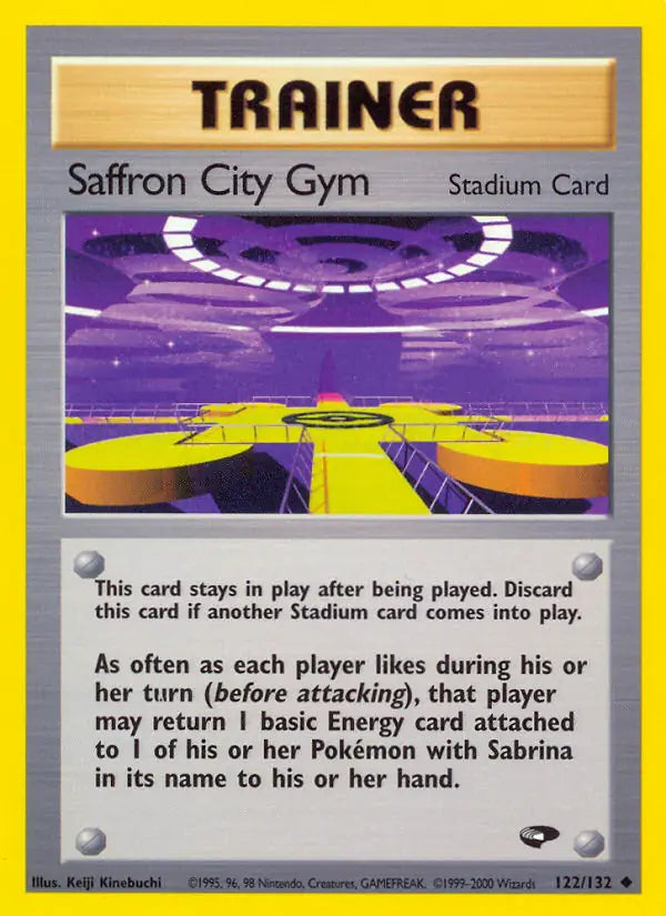 Saffron City Gym 122/132 Gym Challenge [Unlimited]