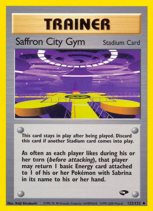 Saffron City Gym 122/132 Gym Challenge [Unlimited]