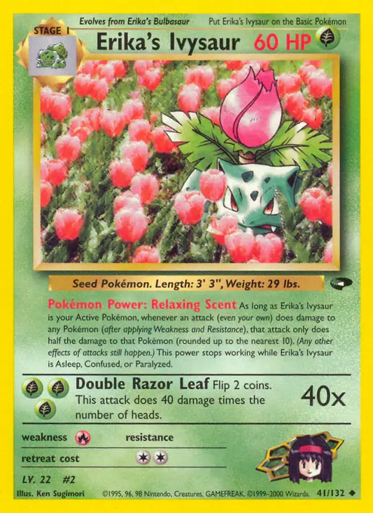 Erika's Ivysaur 041/132 Gym Challenge [Unlimited]