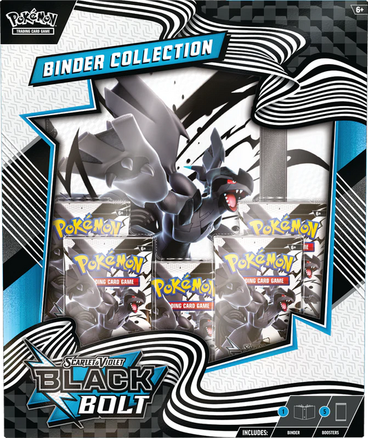 Pokemon SV10.5 Black Bolt Binder Collection