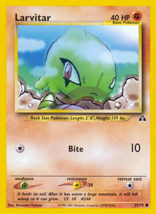 Larvitar 57/75 Neo Discovery [Unlimited]