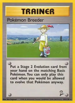 Pokemon Trader 106/130 Base Set 2