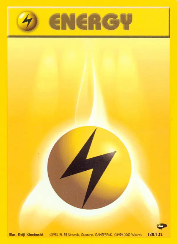 Lightning Energy 130/132 Gym Challenge [Unlimited]