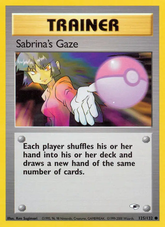Sabrina's Gaze 125/132 Gym Heroes [Unlimited]
