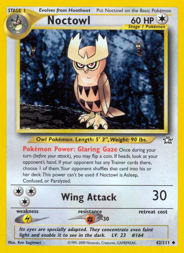 Noctowl 042/111 Neo Genesis [Unlimited]