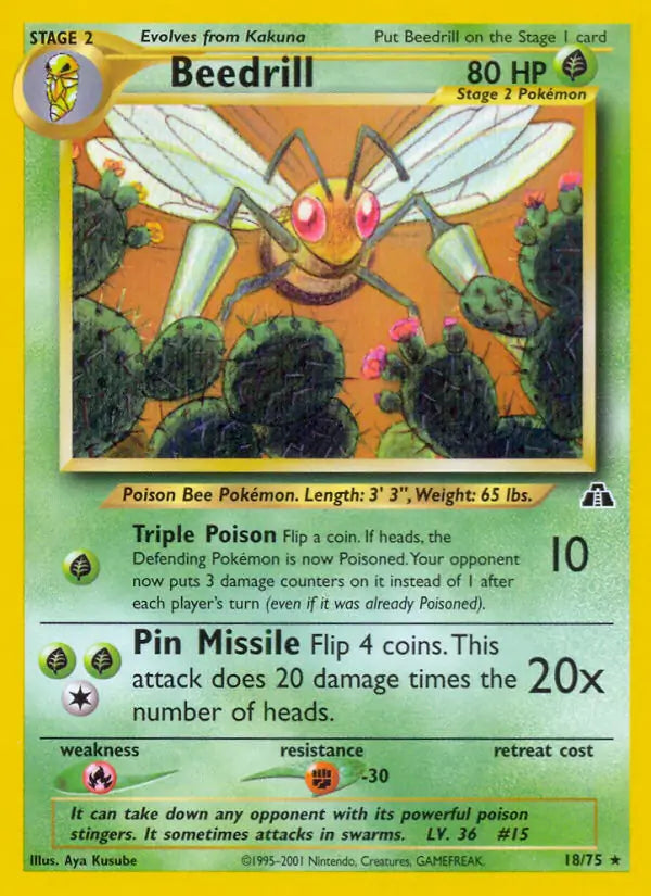 Beedrill 18/75 Neo Discovery [Unlimited]