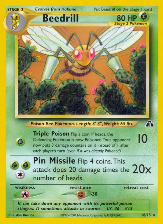 Beedrill 18/75 Neo Discovery [Unlimited]