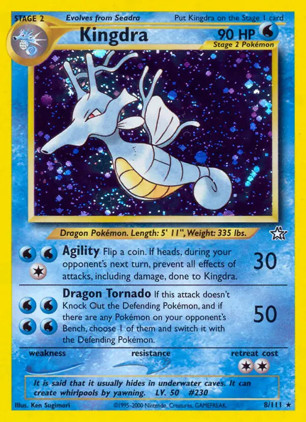 Kingdra 008/111 Neo Genesis [Unlimited]