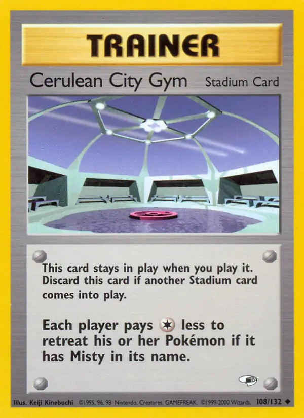 Cerulean City Gym 108/132 Gym Heroes [Unlimited]