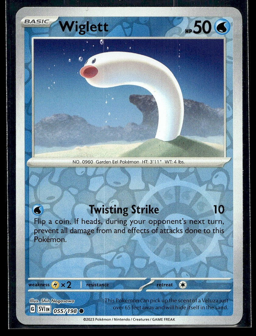 Wiglett - 055/198 SV01: Scarlet & Violet Base Set Reverse Holo LP