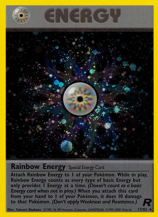 Rainbow Energy (17) 17/82 Team Rocket