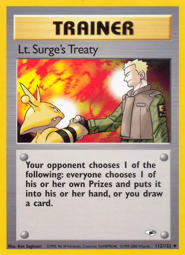 Lt. Surge's Treaty 112/132 Gym Heroes [Unlimited]