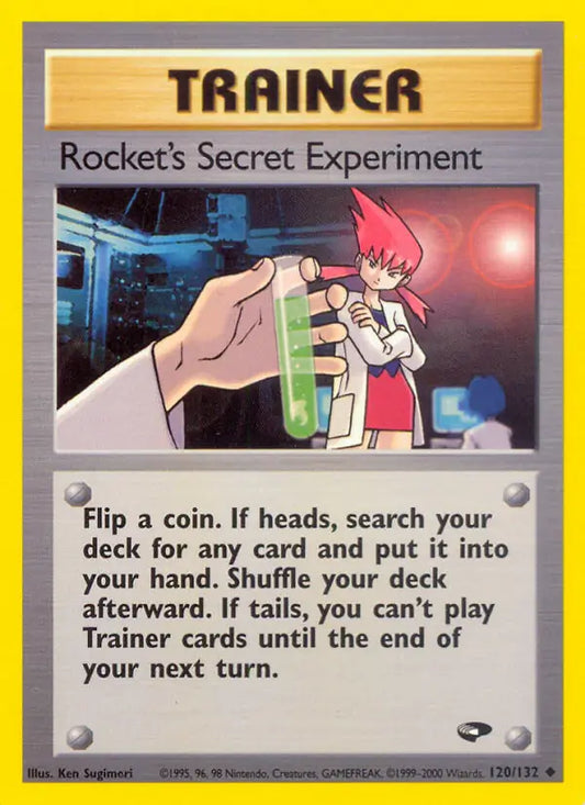 Rocket's Secret Experiment 120/132 Gym Challenge [Unlimited]