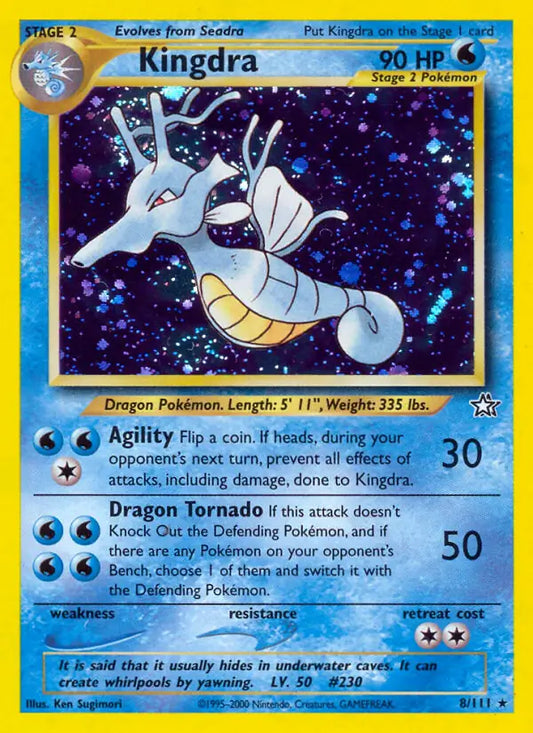 Kingdra 8/111 Holo Neo Genesis [Unlimited]