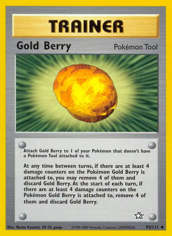 Gold Berry 093/111 Neo Genesis [Unlimited]