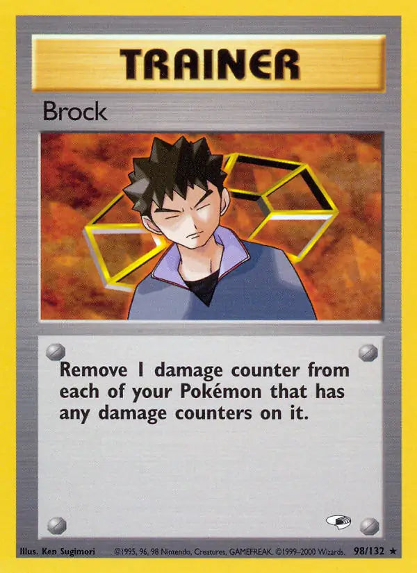Brock (98) 098/132 Gym Heroes [Unlimited]