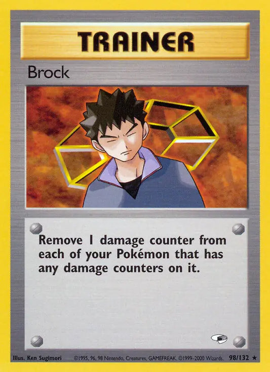 Brock (98) 098/132 Gym Heroes [Unlimited]