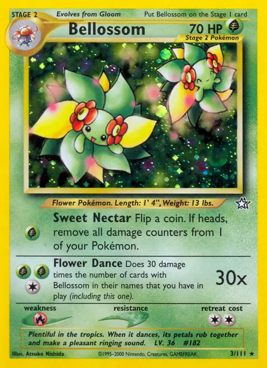 Bellossom 3/111 Holo Neo Genesis [Unlimited]