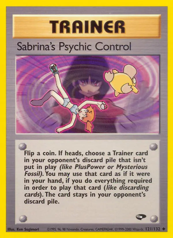 Sabrina's Psychic Control 121/132 Gym Challenge [Unlimited]