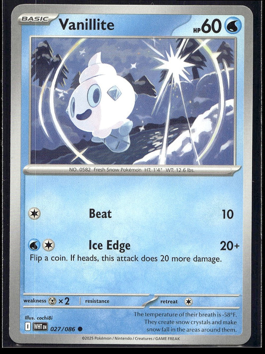Vanillite 027/086 SV: White Flare LP