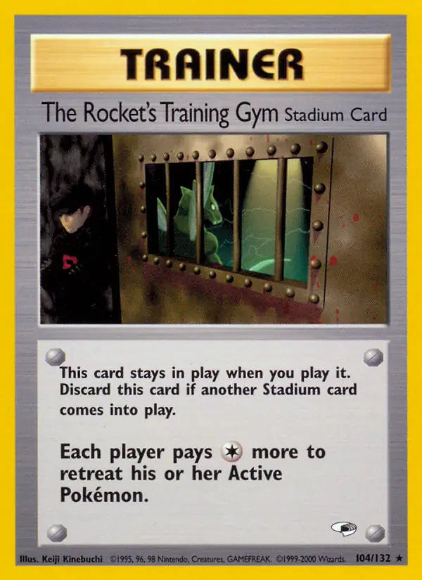 The Rocket's Training Gym 104/132 Gym Heroes [Unlimited]