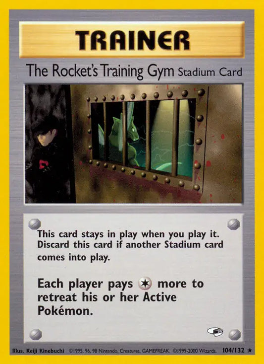 The Rocket's Training Gym 104/132 Gym Heroes [Unlimited]