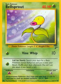 Bellsprout 066/130 Base Set 2