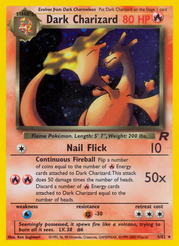 Dark Charizard (4) 04/82 Team Rocket