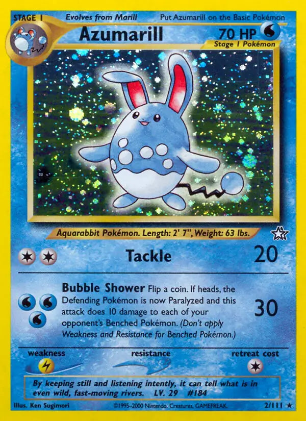 Azumarill 002/111 Neo Genesis [Unlimited]