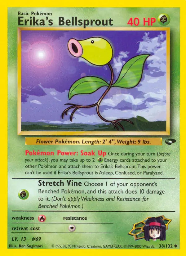 Erika's Bellsprout 038/132 Gym Challenge [Unlimited]