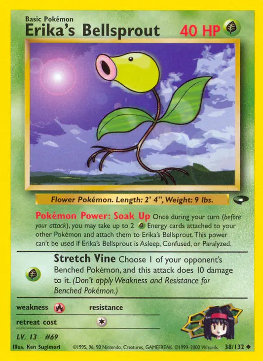 Erika's Bellsprout 038/132 Gym Challenge [Unlimited]