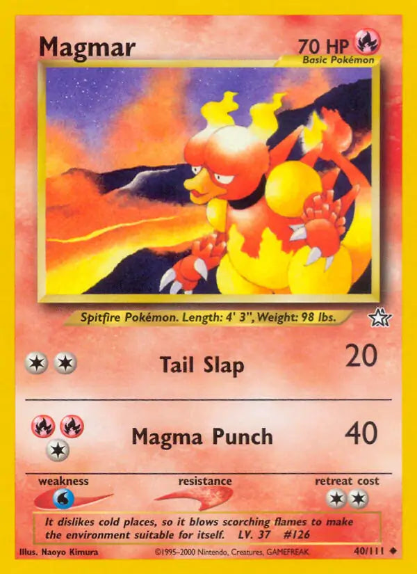 Magmar 040/111 Neo Genesis [Unlimited]