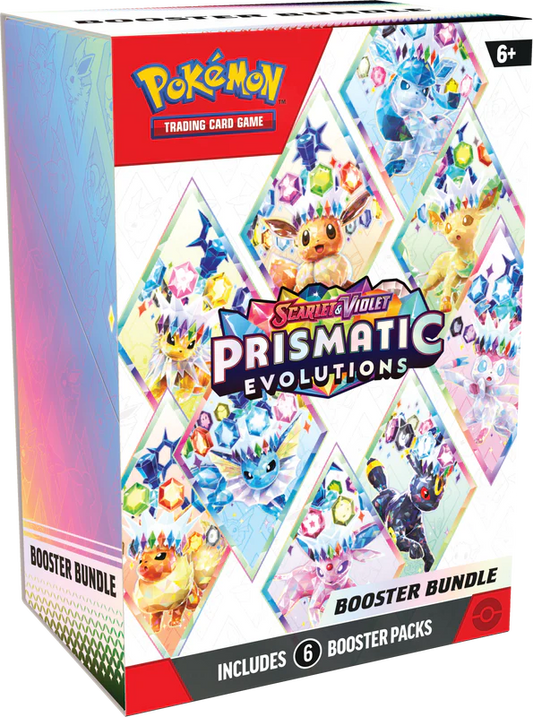 Pokemon SV8.5 Prismatic Evolutions Booster Bundle (Order on Demand - Ships in 20 Business Days)