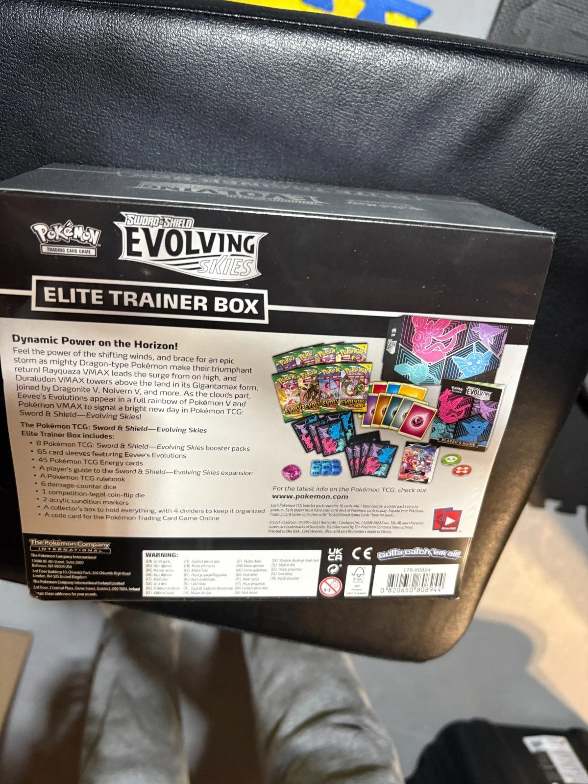 Pokemon TCG Sword and Shield Evolving Skies Elite Trainer Box ETB Sealed